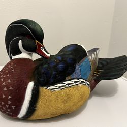 Porcelain Duck Decoy 