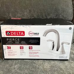 Delta Pierce 2-Handle Centerset Bathroom Faucet - NEW!