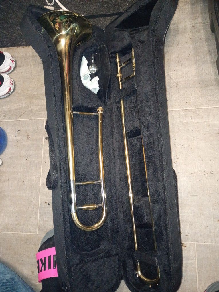 Glory GTD-2 B FlatTrombone & 12c Mouthpiece