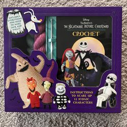 Disney Tim Burton's The Nightmare Before Christmas Crochet (Crochet Kit) SEALED!