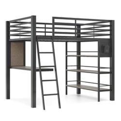 Loft Bed With Desk - Price  decrease