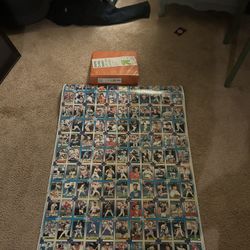 uncut sheets of card 1960 to 1990