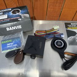 Push/ Start Car Alarm.  