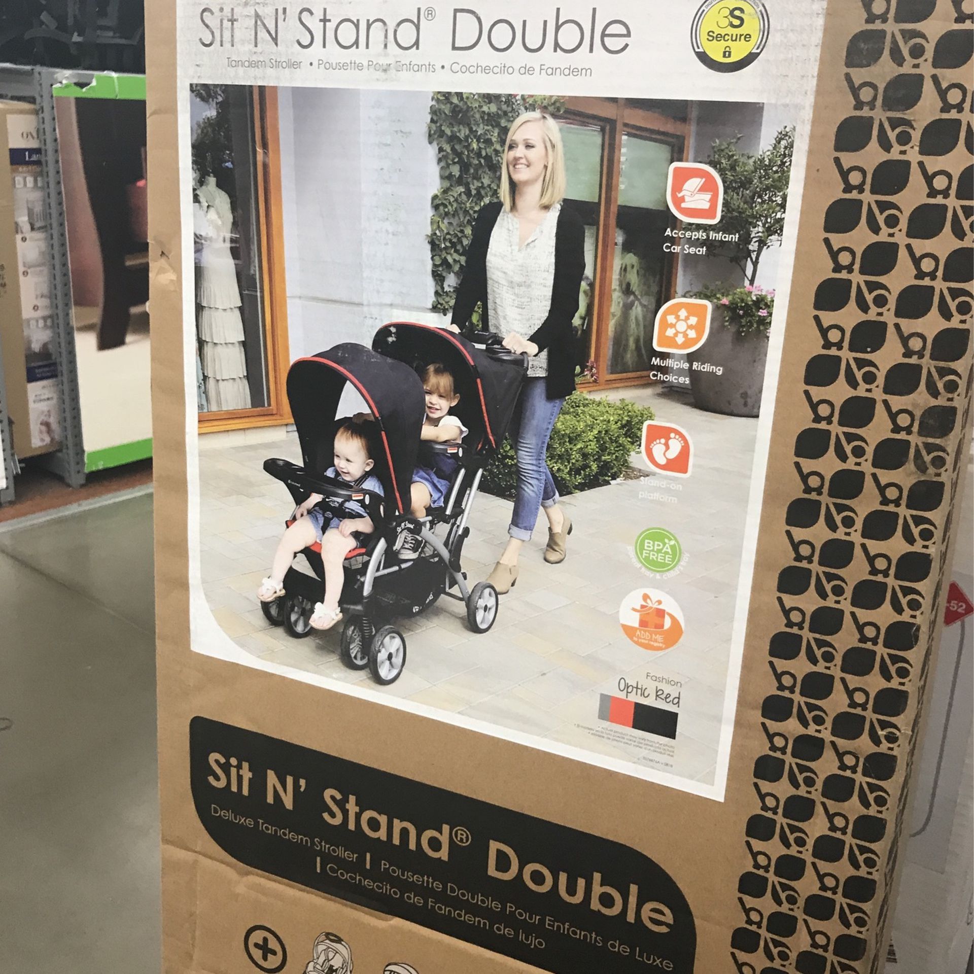 Double Stroller In Box