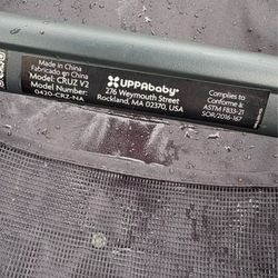 Uppababy stroller cruz v2