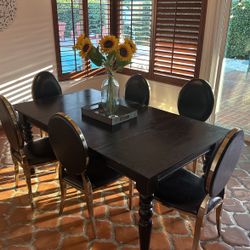Wood Table Black