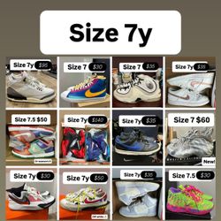 Jordan’s Nikes Cheap Size 7y