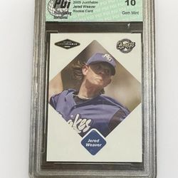 2005 Just Minors - Justifiable #87 Jered Weaver (RC)