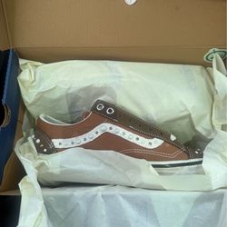 Vans LX Old Skool 36 Pearlized Pack Vintage Cocoa Brown Size 10.5M