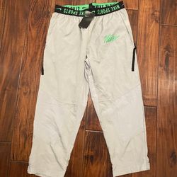 Nike Woven Logo Training Pants Jogger Size Medium M Mens