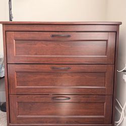 Brown 3-Drawer Dresser