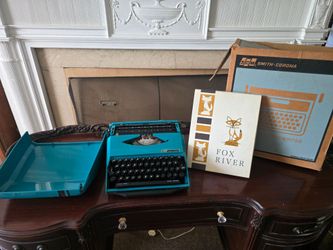 Smith Corona Portable Typewriter with Original Box