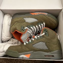 Jordan 5 “olive Green”
