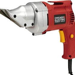 chicago Electric 14 gauge Swivel Head Shear Variable Speed 4 Amp Heavy Duty