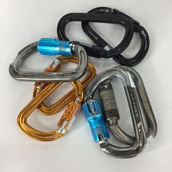Heavy-Duty Petzl OK Triact-Lock Carabiners $10 EACH - YOU PICK 