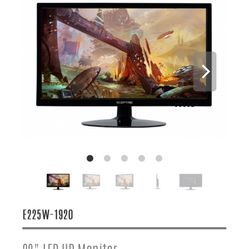 Sceptre 22 Inch Gaming Monitor e 225w- 19203r8dmj38fa 22 Inch monitor