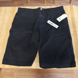 Mens Shorts NEW TOP QUALITY Black Size 30 Waist 