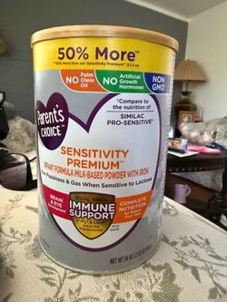 Parents choice sensitivity premium formula