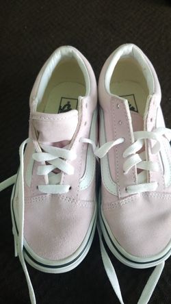 Almost new Pink Van's.