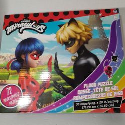New Sealed Miraculous Floor Puzzle 