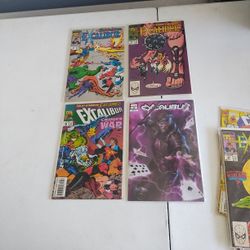 Marvel Excalibur Cómics (8 Cómics)
