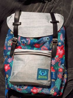 Disney Lilo & Stitch Vintage -Style Blue Backpack