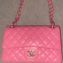 Pink Chanel Flap Bag