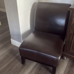 Leather Accent Chair