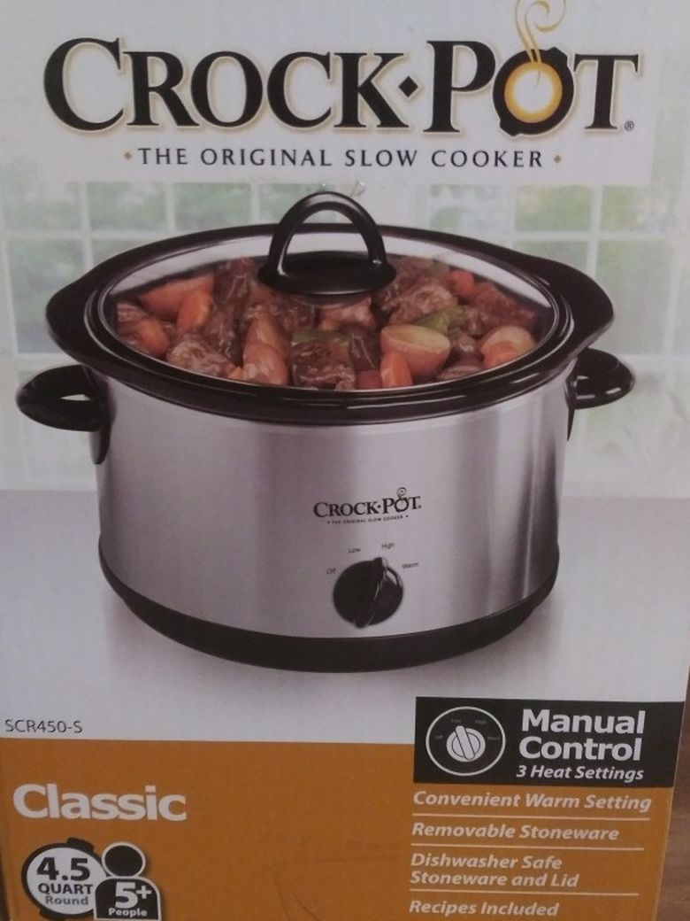 Classic 4.5 Quart Round Crock Pot