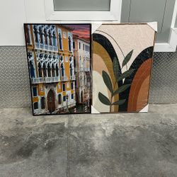 Framed Canvas Wall Art