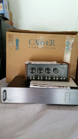 Carver Vintage High End Stereo system Original Owner Like New