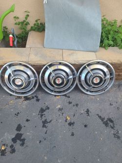 1963 chevy ss hubcaps