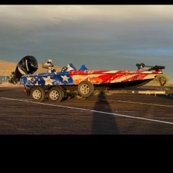 21ft Bass Boat
