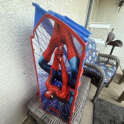 Kids Toddler Spider-Man Shoe Rack