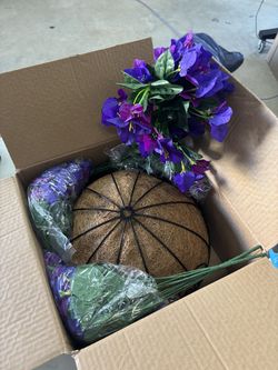 Hanging Flower Basket Kit (Decor / Garden Ready)