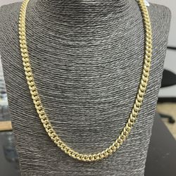 10k Gold Miami Cuban Chain 26inch, 6MM For A Good Price!!