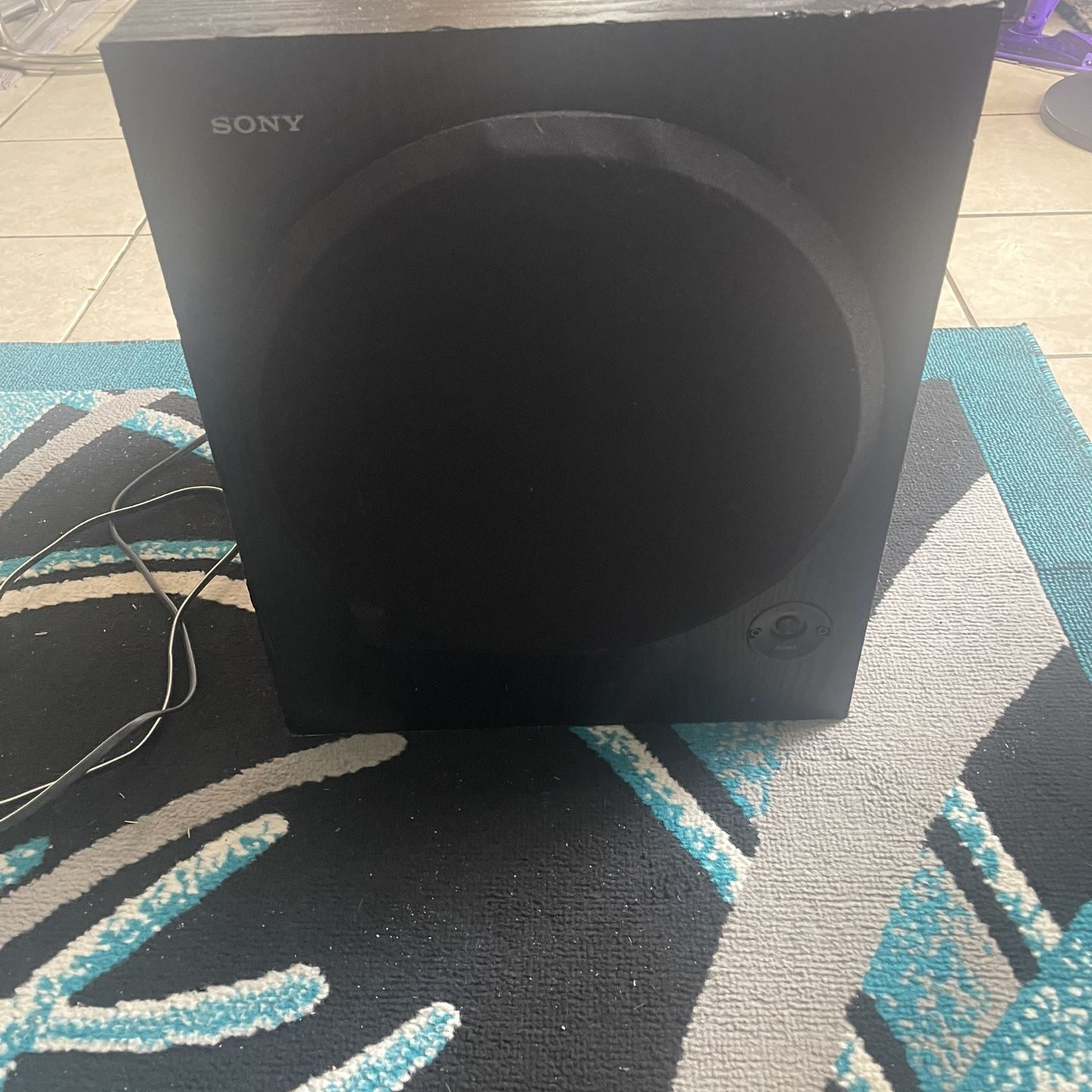 Sony fashion active subwoofer price