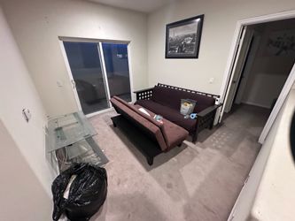 Free futons and entertainment stand