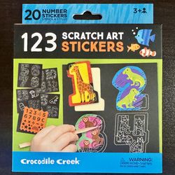 123 Scratch Art by Crocodile Creek