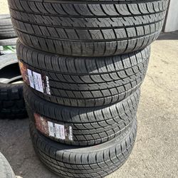 New Tire 245/40R20 Radar DIMAX AS8 99W Set Of 4 Tires Free Mount Balance installed Finance Available