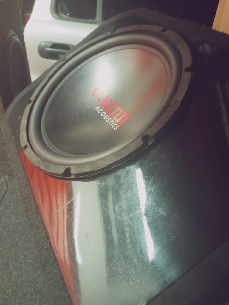 Quinn audio low watt subwoofers 250-500 Max great condition FREE DELIVERY DEMO PORTLAND VANCOUVER AREA 