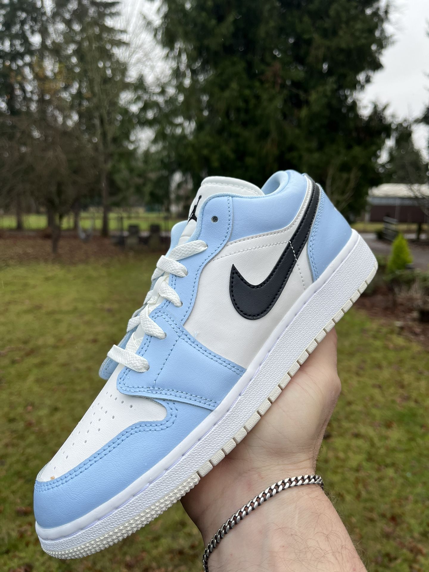 Jordan 1 Low Ice Blue (GS)