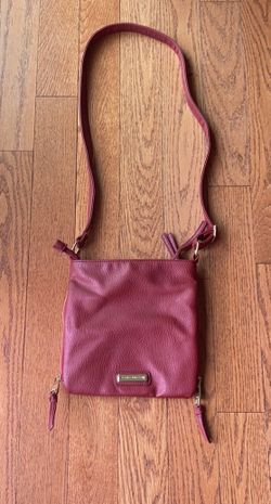 Steve Madden Red Genuine Leather Corssbody Bag