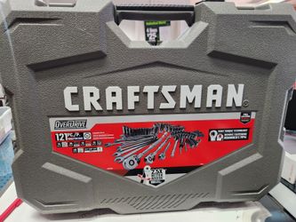 Craftsman overdrive 121 pc mechanics tool set.