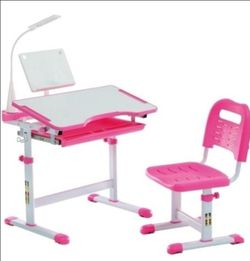 Girls Kids Pink Desk