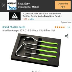 Clip Lifter Set For Car Interior Clips