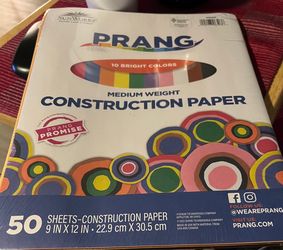 Brand New Construction Paper Cash Only