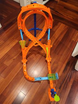 FREE: Hot Wheels Monster Truck Volcano & Vertical Jump Track