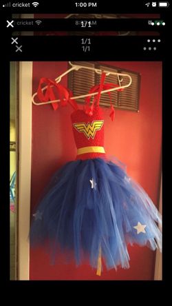 Girls Wonder Woman dress