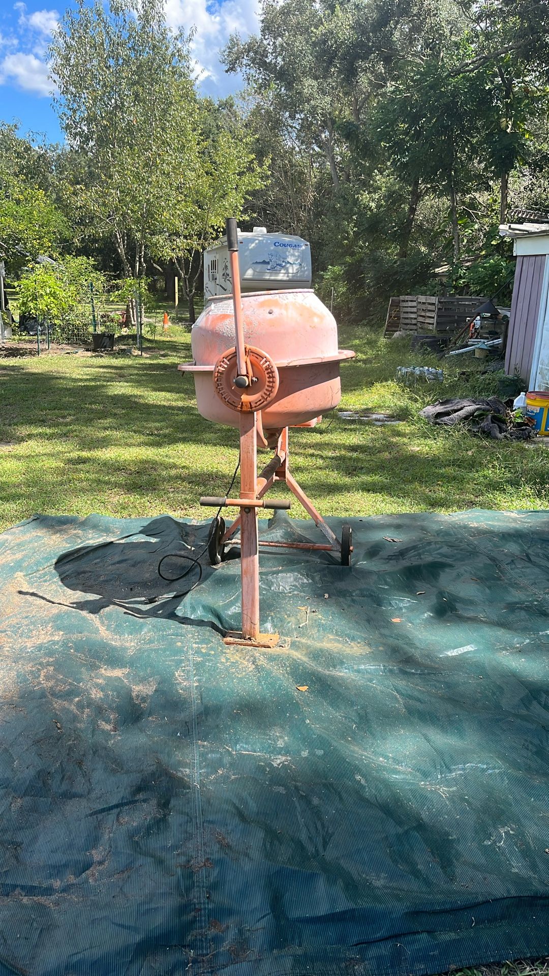 CONCRETE MACHINE MIXER